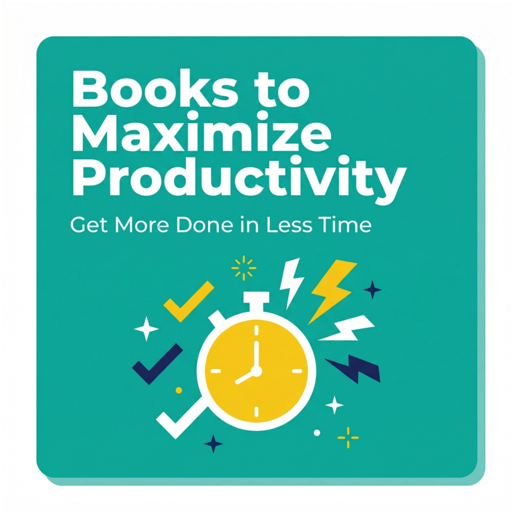 Books to Maximize Productivity card
